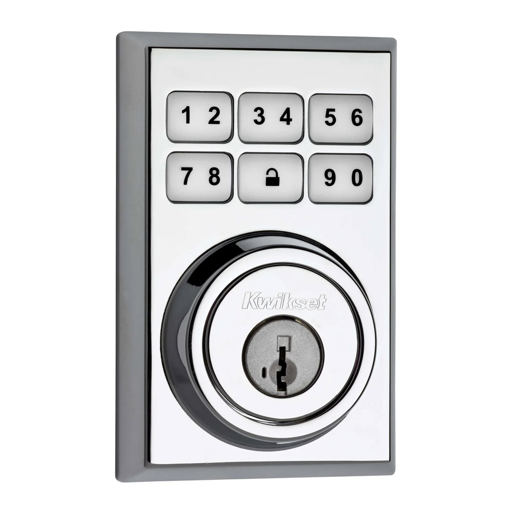 Kwikset SmartCode 910 Zigbee Contemporary Style Deadbolt Polished