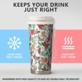 thumbnail image 4 of Christmas 18oz Double Drinking Coffee Mug – Vacuum Insulated Stainless Steel Travel Cup with Leakproof Lid, 316 Steel Thermos Tumbler for Hot & Cold Beverages, 4 of 7