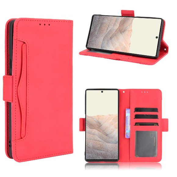 Funda Tipo Billetera GANGXUN para Google Pixel 6 Pro 5G – Tapa Flip con Tarjetero