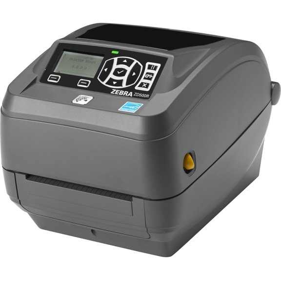 Restored Zebra ZD500R 4-Inch UHF RFID Label Printer 300 DPI WiFi Bluetooth Ethernet Cutter ZD50043-T213R1FZ