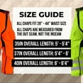 thumbnail image 2 of Forester Chainsaw Safety Chaps - Full Wrap Zipper - Safety Green (Regular (37") Fits Most 5'4" to 6' Tall), 2 of 6