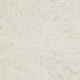 thumbnail image 6 of SAFAVIEH Abstract Brock Geometric Area Rug, Ivory/Light Blue, 4' x 6', 6 of 7