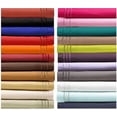 thumbnail image 2 of Microfiber Three Line Embroide Softest Piece Bed Sheet Set Wrinkle and Fade Queen, 2 of 8