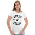 thumbnail image 4 of Sweet Savage Cute Sassy Attitude Womens Fitted Plus Size Graphic Tee Brisco Brands 2X, 4 of 5