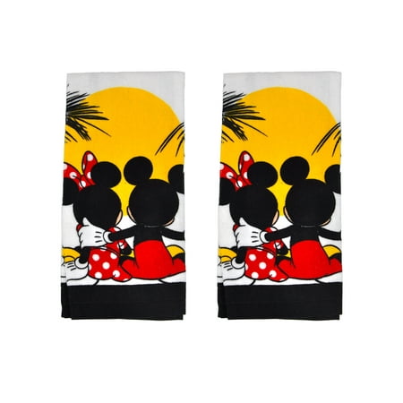  Mickey  Minnie Mouse  Kitchen  Towel Sunset 2 Piece Set  