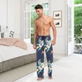 thumbnail image 6 of FORMRS Mens Pajama Pants with Pockets Sleepwear Lounge Bottoms Sizes S-2XL, Rocket Pattern, 6 of 7