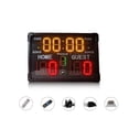 thumbnail image 4 of Electronic Basketball Scoreboard,Led Multifunctional Sports Electronic Scoreboard Scoreboard,Wall-Mount Scoreboard Digital Scoreboard For Basketball League Wrestling ,Easy to Use, 4 of 7