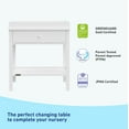 thumbnail image 6 of Graco Storage Infant Changing Table, White, 6 of 13