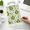 thumbnail image 5 of FMSHPON Funny Frogs Clipboard Hardboard Wood Nursing Clip Board and Pull for Standard A4 Letter 13x9 inches, 5 of 7