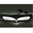 thumbnail image 2 of Rejilla de ventilación de entrada de de ala de murciélago ABS negra y luz LED para Touring Negro Baoblaze Batwing Barraying Vent, 2 of 8