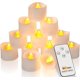 thumbnail image 1 of Homemory Velas parpadeantes sin llama con control remoto, velas con temporizador a pilas, velas de té, pequeñas velas votivas con batería eléctrica falsa para centro de mesa, Halloween, Navidad, 12 un, 1 of 4