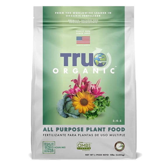 True Organic (#R0025) Granular All Purpose Plant Food 12 lb bag