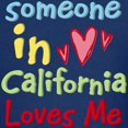 thumbnail image 3 of CafePress - Someone In California Loves Me Kids Dark T Shirt - Dark T-Shirt Kids XS-XL, 3 of 4
