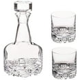 thumbnail image 3 of Orrefors Erik 3 Piece Set, Decanter and 2 Double Old Fashioned Glasses , One size -, 3 of 5