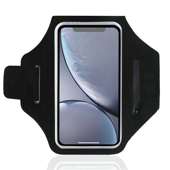 7.0 Large Zipper Running Sports Armband Fitness Arm Bag Outdoor Runner Mobile Phone Support Arm Exercise Running,C