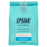 Epsoak Muscle Soak Bath Salts 2 lb. Luxe Bag