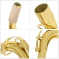 thumbnail image 6 of UPGRATOR 1 Set Golden Brass Tenor Saxophone Bend Neck With Cork Sheet For Excellent Craftsmanship, 6 of 8