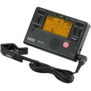 Korg TM60BK Tuner and Metronome Combo with Clip on Microphone (Black) (Limited Edition)