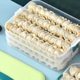 thumbnail image 4 of 8X Caja de Albóndigas Caja de Almacenamiento Refrigerador Congelación de Albóndigas Congelación de Caja de Albóndigas de Congelación Rápida Verde, 4 of 5