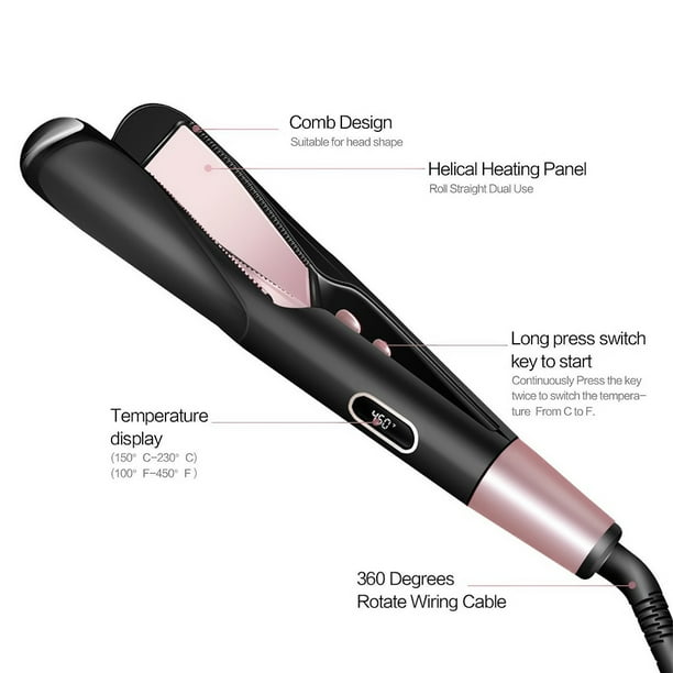 How to use hair straight machine top