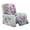 Aesthetic Pink Floral, variant on Chririnla Aesthetic Pink Floral Recliner Chair Cover Nonslip Recliner Cover Washable Recliner Slipcovers Fitted Standard Large Power Lift Recliner with Side Pocket(1 Seater)