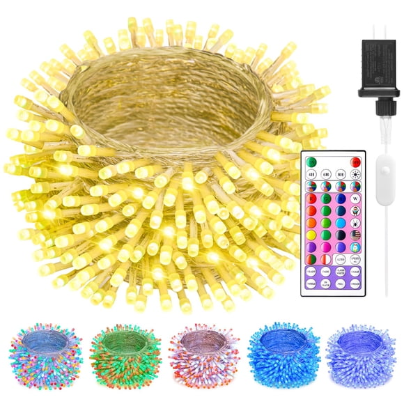 Guirnalda de luces Minetom que cambian de color, 22 colores, 10 m