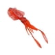 thumbnail image 2 of Señuelo de pesca con faldas de calamar, 15 cm de longitud, pulpo de simulación vívida, señuelo suave Rojo, 2 of 9
