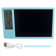 thumbnail image 3 of Calendario de Escritorio Electrónico Multifuncional Tablero de Escritura A Mano LCD con Reloj Despertador Tablero de Mensajes LCD de Temperatura de Humedad,A, 3 of 5
