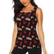 thumbnail image 1 of Balery Fire Fighting Camiseta sin mangas estampada ligera para mujer, tops de entrenamiento sin mangas, camisetas de yoga transpirables de secado rápido.-Medium, 1 of 7