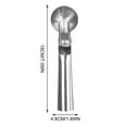 thumbnail image 3 of Stainless Steel Bowl Clearance! Fdelink 1 × Multi-Purpose Ice Cream Scoop, Household Ice Spoon Ice Spoon Fruit Spoon Multifunctional Ice Spoon, Multifunctional Ice Cream Scoop Colorful, 3 of 4
