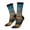 3 Black, variant on Deserted Classic Car Landscape Crew Socks for Men & Women, Breathable Casual Athletic Ankle Socks