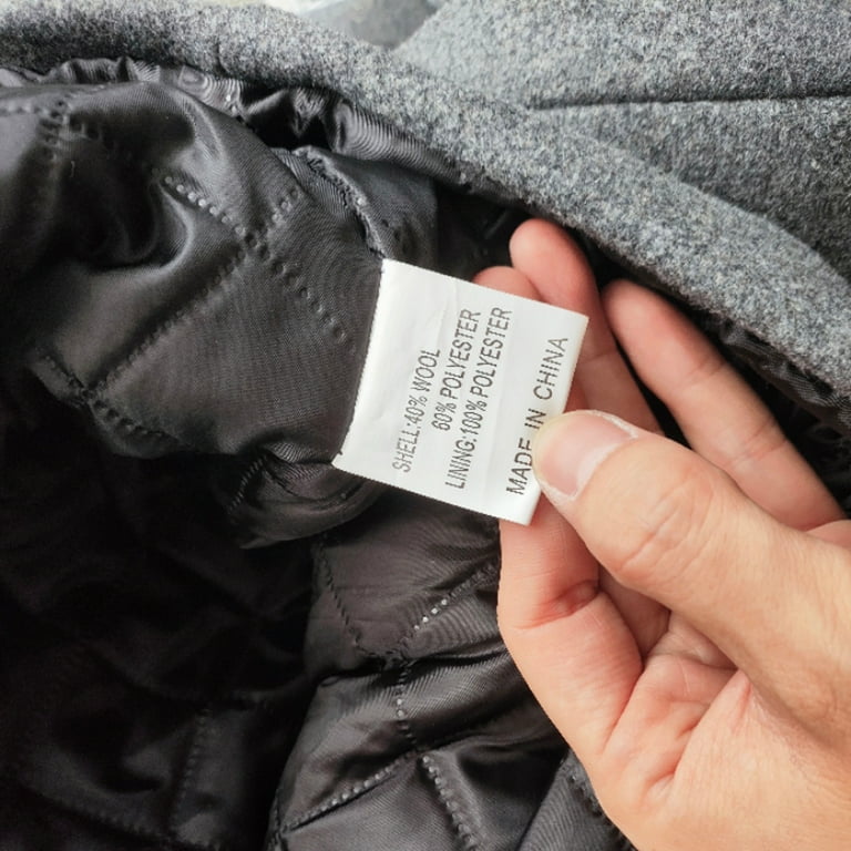 Lovskoo 2024 Mens Single Breasted Trench Coat Winter Pea Lovskoo 2024 Mens Single Breasted Trench Coat Winter Pea