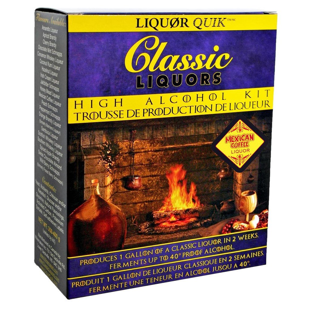 Liquor Quik Classic Liquors One Gallon High Alcohol Kit (Mexican Coffee