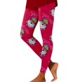 thumbnail image 1 of Gibobby Mallas Termicas Afelpadas Mujer Leggings para mujer Moda Entrenamiento Leggings Navidad Impresión Color Bloque Pantalones Elástico Leggings (Rosa, M), 1 of 3