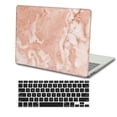 thumbnail image 1 of KSK KAISHEK Compatible with New MacBook Air 13" Case 2022 2021 2020 2019 2018 Released Model A2337 m1 A2179 A1932, Plastic Hard Shell Case + Black Keyboard Cover, Marble A 15, 1 of 5