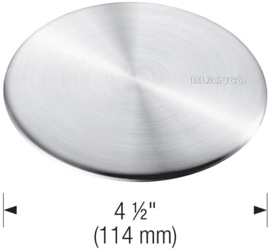 BLANCO, Stainless Steel 517666 Cap Flow Decorative Drain Cover 