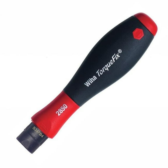 Wiha Softfinish Torquevario-S Screwdriver Handle, 0.1 - 0.6 Nm