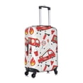 thumbnail image 3 of Kll Fire Truck Luggage Cover Suitcase Cover Suitcase Protector (Luggage not included)-Small, 3 of 8