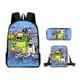 thumbnail image 1 of My Singing Monsters Monster Concert School Bag Cartoon Backpack Shoulder Bag Pencil Case Three Piece Set, 1 of 2