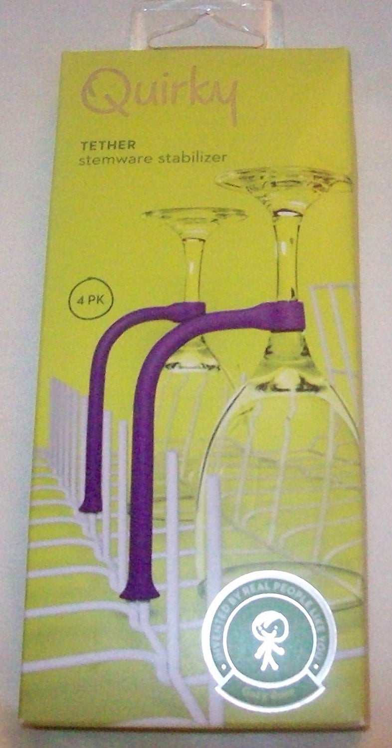 Quirky Tether Stemware Stabilizer New In The Box 