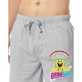 thumbnail image 3 of SpongeBob SquarePants Mens' Never Grow Up Sleep Lounge Pajama Shorts, 3 of 6