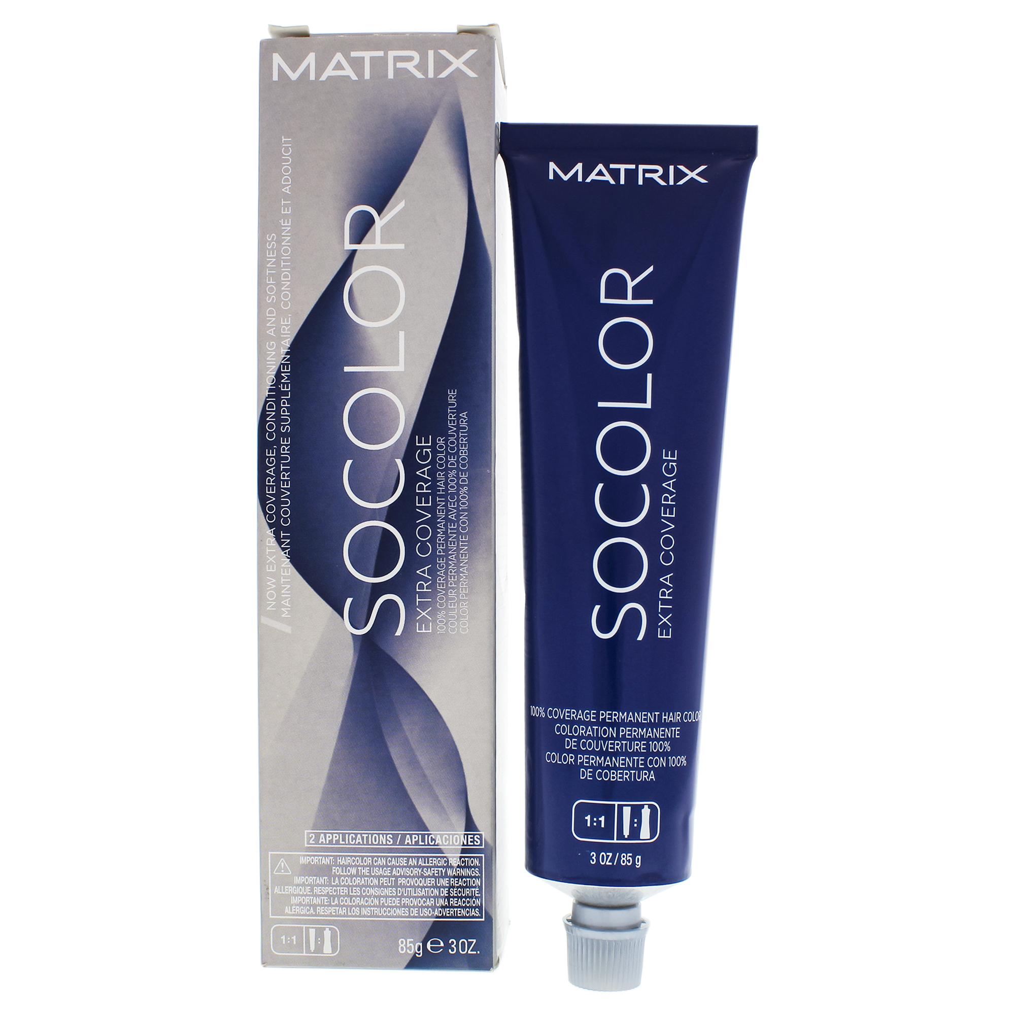 Matrix Socolor Extra Coverage Hair Color 506N - Light Brown Neutral Extra Coverage by Matrix for Unisex - 3 oz Hair Color - image 2 of 2