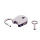 thumbnail image 3 of Pequeño de Metal Minúsculo Equipaje / Maleta Caja Artesanía Diario Llaves de Bloqueo Plata CUTICAT candados, 3 of 8