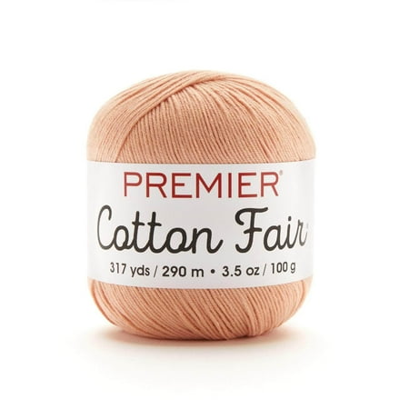 UPC: 0847652071732 | Premier Yarns Cotton Fair Solid Yarn-Coral