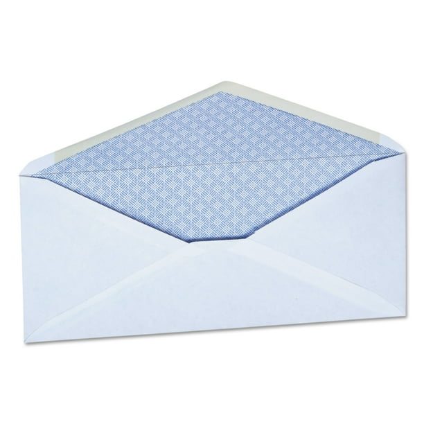 Universal Business Envelope, 10, Commercial Flap, Gummed Closure, 4.13