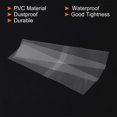thumbnail image 4 of Uxcell 122x35mm 2.95 to 2.99 In Dia Perforated Heat Shrink Wrap Bands Clear 400 Pack, 4 of 5