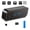 Black, variant on 1080P WiFi Clock Camera Motion Detection Remote View Audio Video Recording 64GB SD Card Home Office Warehouse Indoor Security