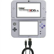 Nintendo 3DS XL Bundle: Nintendo New 3DS XL - Super NES Edition and USB Sync Charge USB Cable for New 2DS XL/ New 3DS/ New 3DS XL/ 2DS/ 3DS XL/ 3DS/ DSi XL/ DSi.