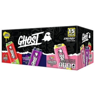 Ghost Energy Sour Black Cherry Warheads 12 Pack 16 fl oz - Walmart.com