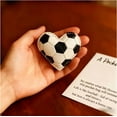 thumbnail image 4 of Football Pocket Hug with Gift Card, Baseball Pocket Hug Token, Christmas Gift for Basketball Lovers Close Ones, Emotional Support Heart-Shaped Presents, 4 of 7